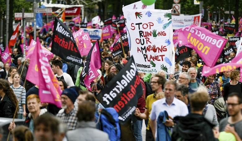 Support for climate policies and the Green movement not polling so well in Germany