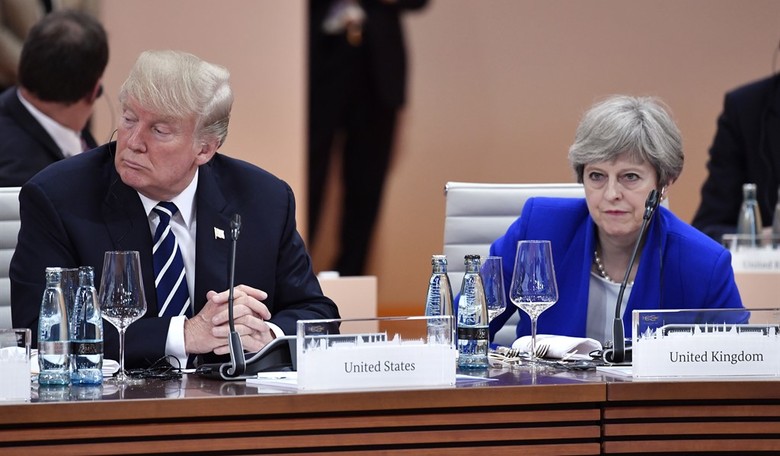Brits mad at Trump for tweets about this morning's terror attack