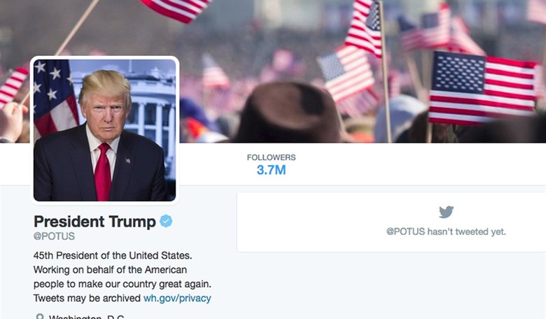 Big-Tech CRACKDOWN: Twitter Just Cut Off the @POTUS Account of the President of the United States of America