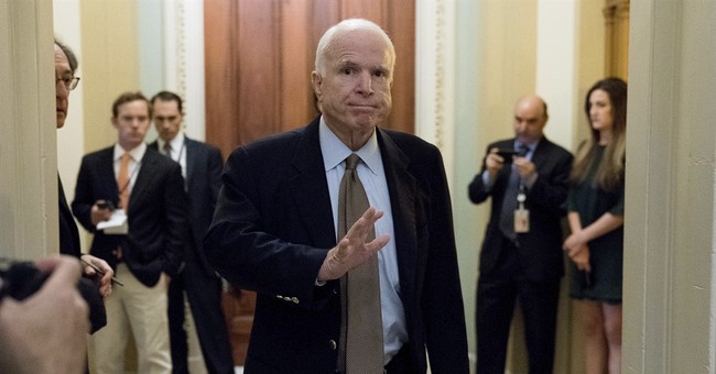 McCain Voted Against Health Care Bill...Because it Would 'Screw' Arizona  