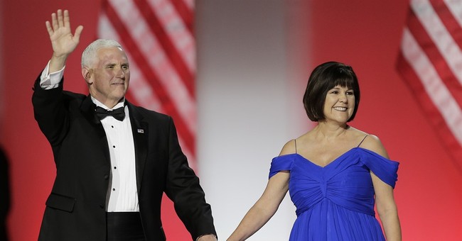 In Sleazy DC, Mike Pence's Respect For His Wife and Professional Women Should Be Applauded