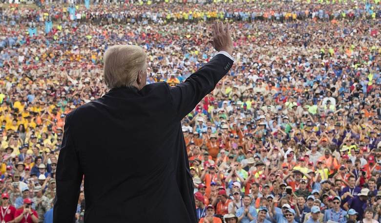 Attendance Drops Off at First National Jamboree of New, Inclusive Boy Scouts