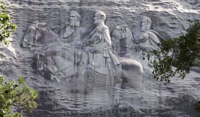 A compromise on Stone Mountain Confederate monument