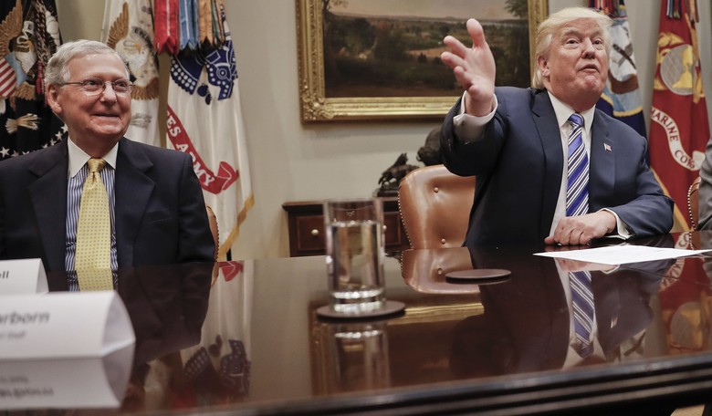 Trump: Don't blame me if we hit the debt ceiling, blame McConnell and Ryan