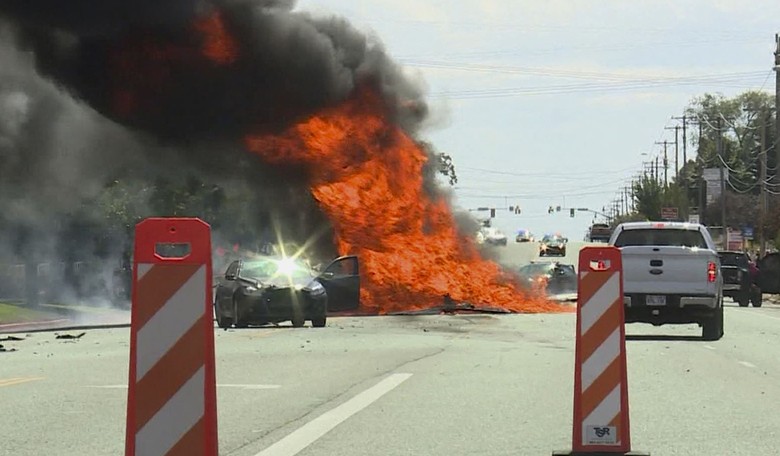 WATCH: A Plane in Peril's Pilot Tries to Land on an LA Freeway During Lunchtime Traffic
