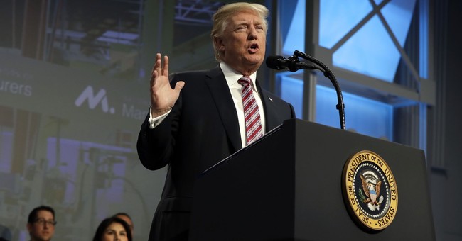 Trump Touts 'Giant, Beautiful, Massive' Tax Plan to Manufacturers 