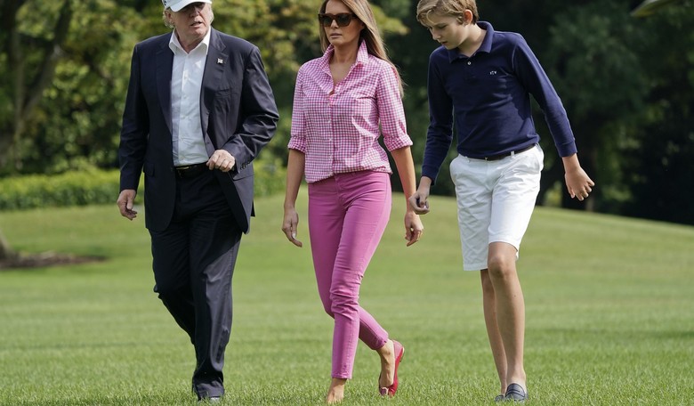 Melania Trump Goes After Food Network 'Comedian' For Mean-Tweeting About Barron