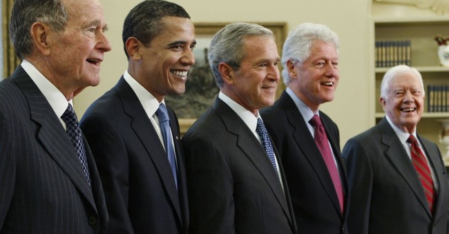 Our Ex-Presidents' Insincere Praise of 'American Generosity'