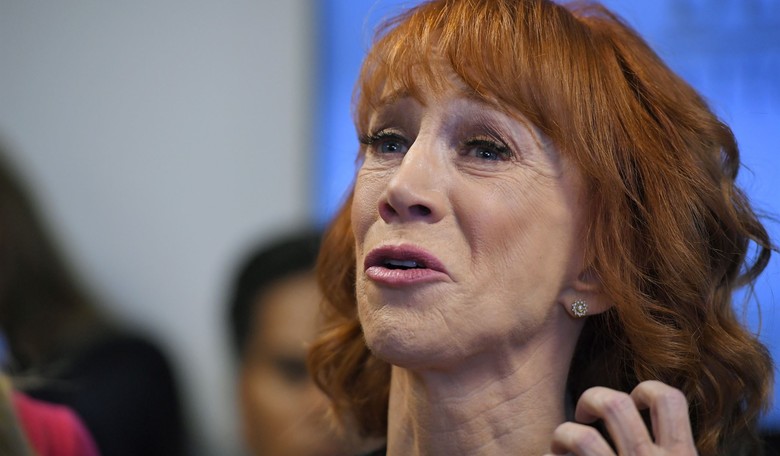 It's Trump's Fault: Kathy Griffin in ER With 'UNBEARABLY PAINFUL' Symptoms