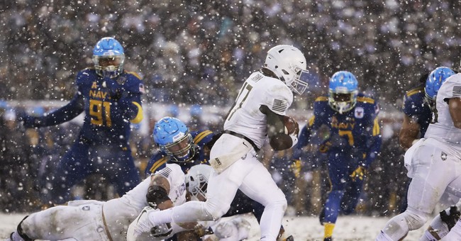 Army Defeats Navy in Philadelphia 'Snow Bowl'