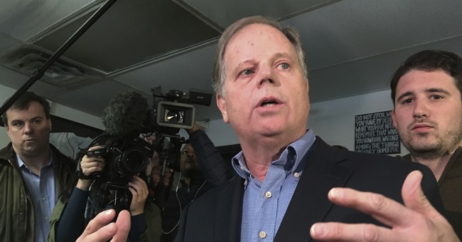 Doug Jones Claims Moore Has Been 'Consistently Wrong' on the Constitution