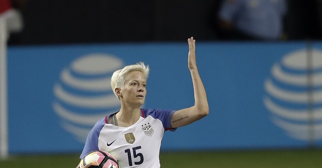 On Equal Pay Day With Megan Rapinoe Joe Biden Essentially Explains Why She Does Not Deserve Equal Pay