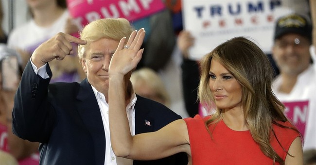 Liberals Attack Melania For Reciting Lord's Prayer at Rally 