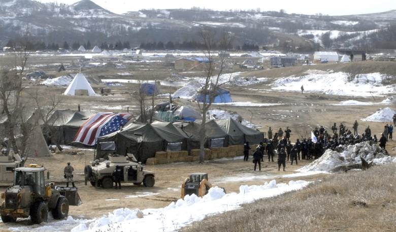 Trump administration rejects request to declare site of Dakota Access Pipeline protests a disaster area