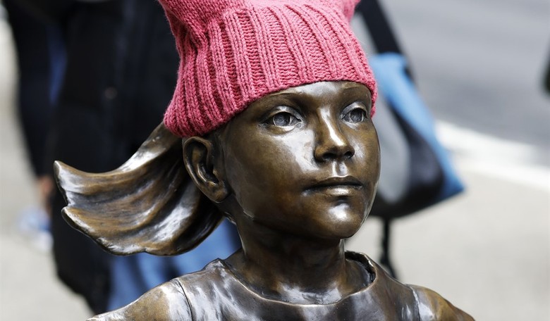 Fearless girl may be about to get evicted