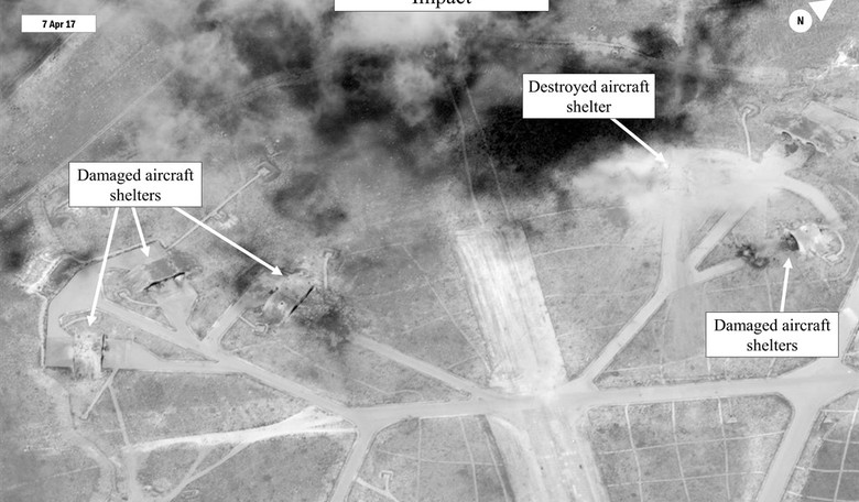 Pentagon on Syrian airstrike: 'We didn't crater the runway'