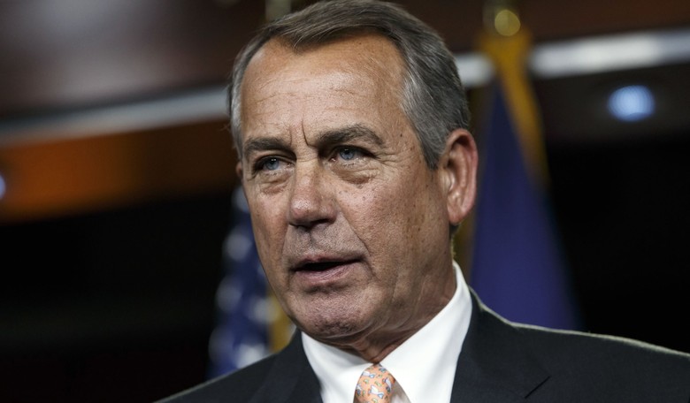 John Boehner Kicks His Own Party While It's Down