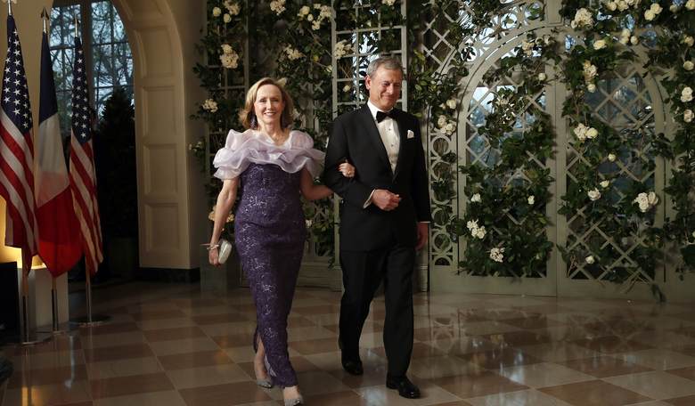 Disgruntled, Fired Former Colleague Accuses Chief Justice Roberts' Wife of Something Because He Doesn't Like the Rules