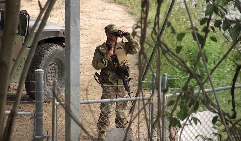 Finally. The Texas National Guard arrives in El Paso