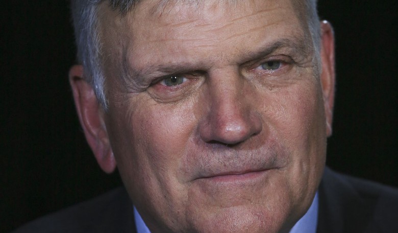 Franklin Graham Wanted to Honor Seattle Police. They Spat in His Face.