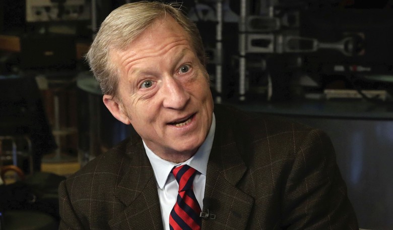 He's Out - Tom Steyer Leaves the Race, But Hopefully the Billionaire Will Still Be Able to Fight His Fingered Foe: Disproportionate Wealth