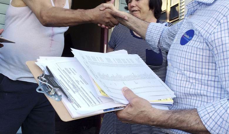 The signature gathering scam