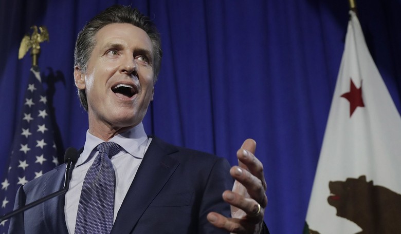 Meanwhile, Stand-up Comedian Gavin Newsom Claims California Offers 'Freedom for All'