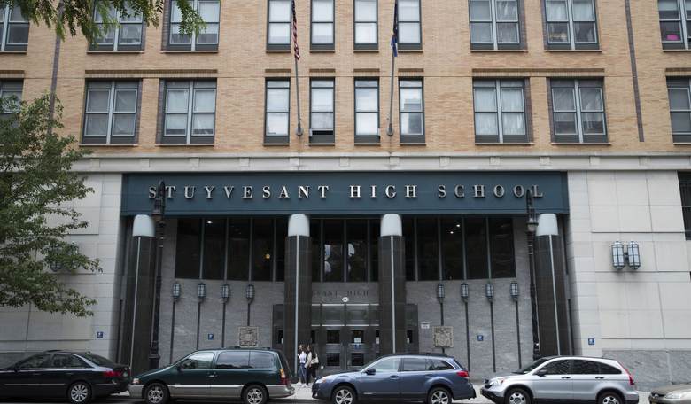 Competitive admissions to New York's top high schools results in an achievement gap
