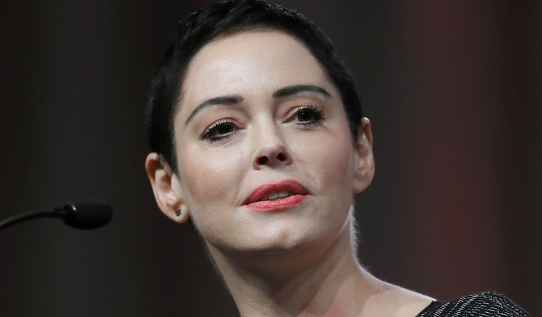 Rose McGowan Throws 'Light' Theme Back at DNC, as Biden Accepted Nom