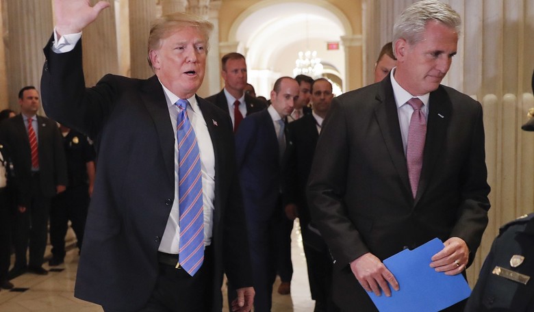 Kevin McCarthy Gives a Very McCarthy Answer, When Asked if Trump Should Be Speaker