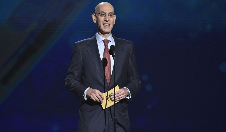 NBA Commissioner Gives Max Donation to Joe Biden's Campaign