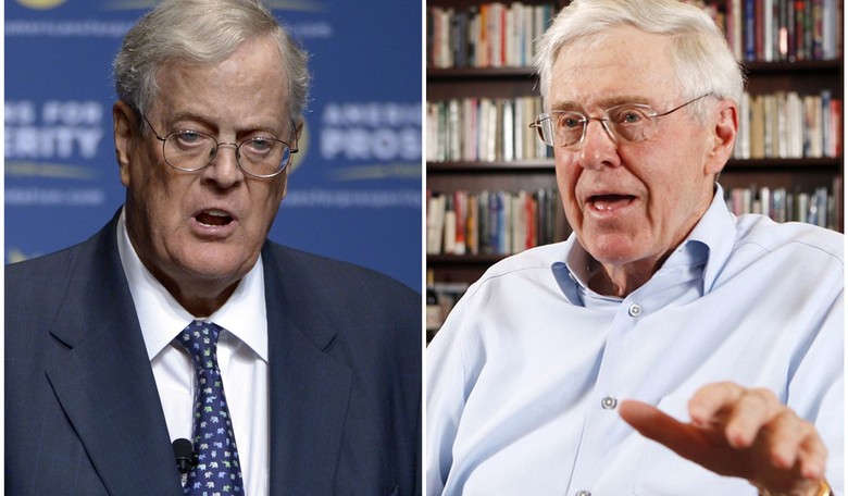 Multibillionaire Koch Brothers to Back Single GOP Candidate Not Named Trump in 2024 Presidential Primary