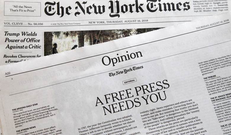 New York Times Dismisses a Veteran Reporter Over Insane Identity Politics Standards