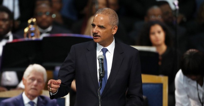 Eric Holder Charging Oregon Taxpayers $2,300 Per Hour for Advice About Racist Graffiti on a Locker at its Medical School