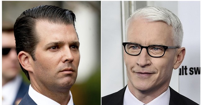 Anderson Cooper Jabs Don Jr.'s Relationship with His Dad for Mocking Greta Thunberg's COVID-19 Interview