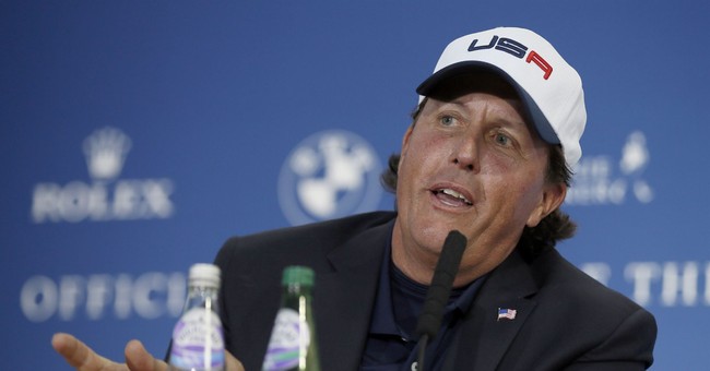 Golf Champion Phil Mickelson Asks a Key Question About the Panic Over Omicron