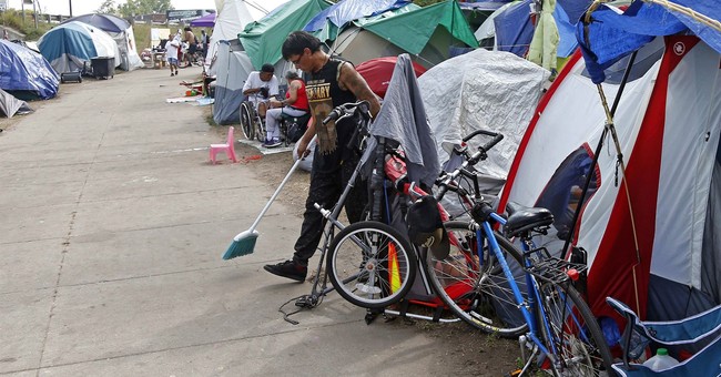 California City Bribes Its Homeless to Clean Their Tent Towns With $20 Gift Cards