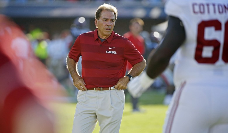 Alabama Coach Nick Saban Rejects Hiding From the Virus, Advocates for Choice to Get Out