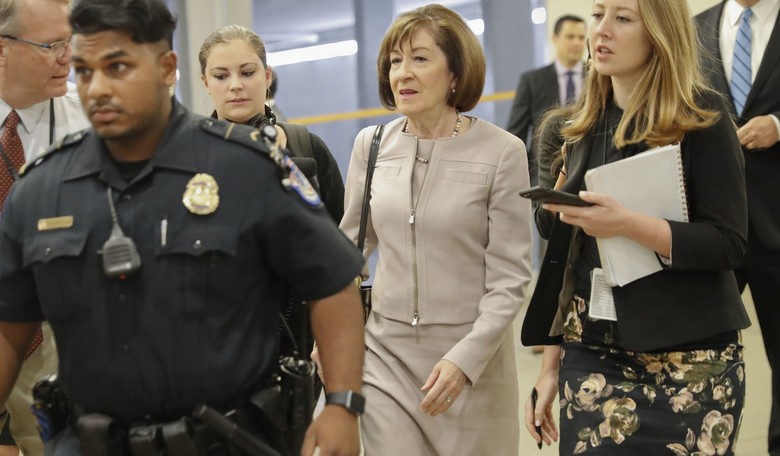 Susan Collins called the cops about chalk art in front of her house