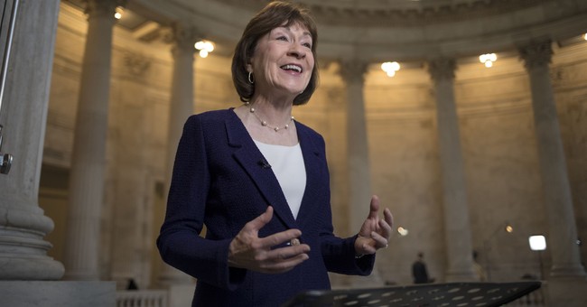 Sen. Collins Touts Her Abortion Support, Says She Did Not See 'Hostility to Roe' From Kavanaugh