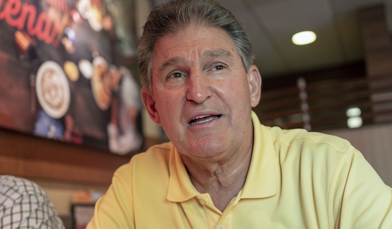 Manchin Drops the Hammer on Biden and Dems' 'Infrastructure' Ambitions