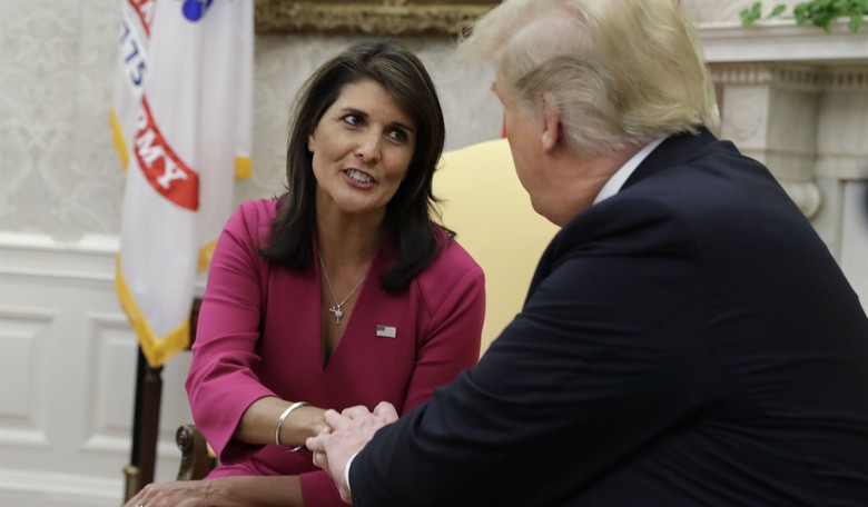 Nikki Haley's campaign goes on the attack against Trump and DeSantis