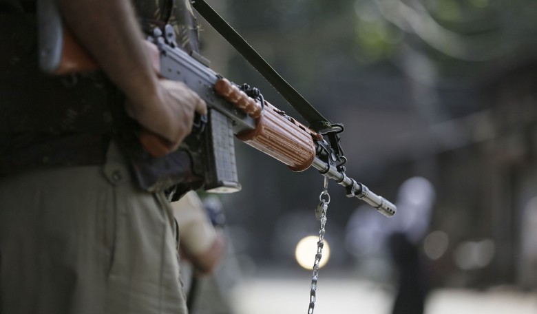 Go figure. American weapons are showing up in Kashmir