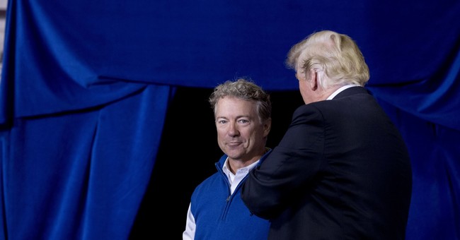 Here Are the Odds Rand Paul Gives to Trump's Impeachment Trial Ending in a Conviction 