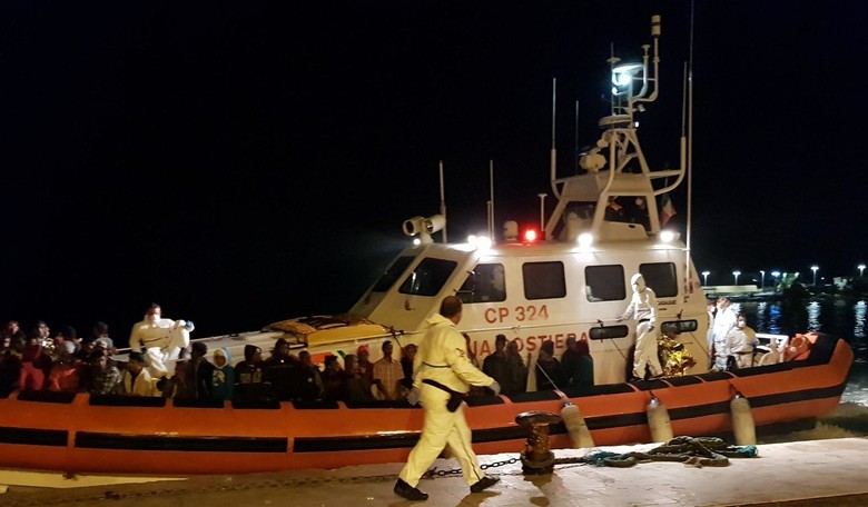 Tiny Mediterranean island w/ pop of 6K now clobbered by 10K "migrants" & counting