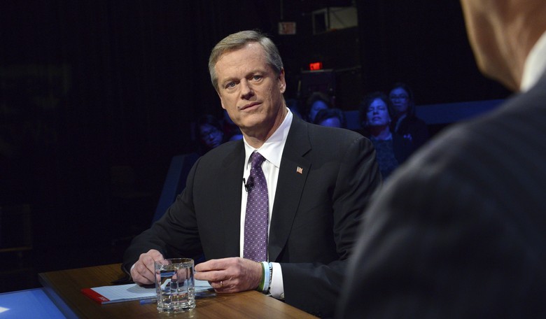 Mass. Governor Charlie Baker: I'm outta here