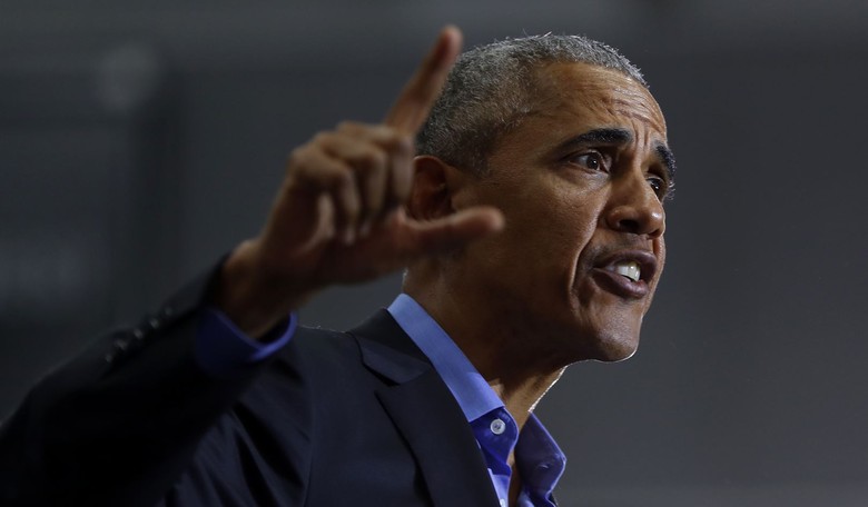 Obama Slings Biggest Bunch of Malarkey in Rant for McAuliffe