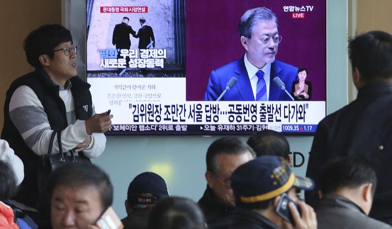 Dueling missile launches on the Korean Peninsula
