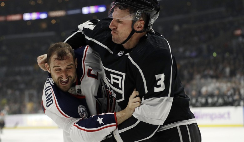 WATCH: Cops Tackle a Man on the Ice Over the COVID Crime of Outdoor Hockey