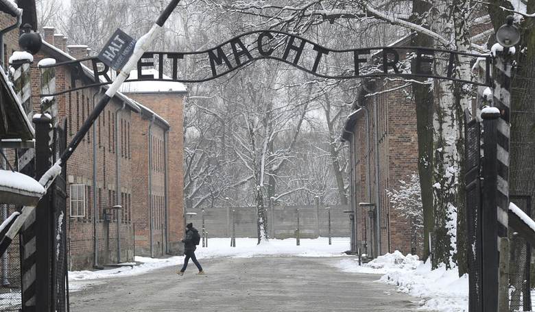 Liberals Use Auschwitz Sign at Anti-Lockdown Protest to Demonize Trump